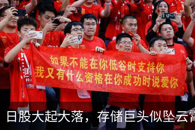 日股大起大落，存储巨头似坠云霄！